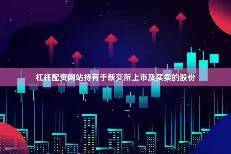 杠杆配资网站持有于新交所上市及买卖的股份
